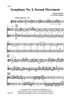 Symphony No. 4, Second Movement - Viola