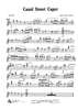Canal Street Caper - Clarinet