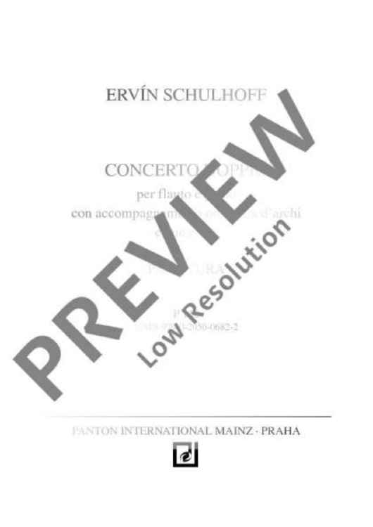 Concerto doppio - Full Score