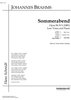 Sommerabend Op.84 No. 1