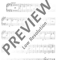 Dank sei dir, Herr in A major