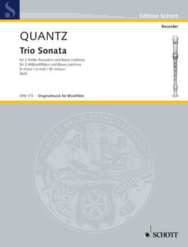 Trio Sonata d minor - Score and Parts