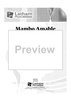 Mambo Amable -  for String Orchestra and Percussion - Score