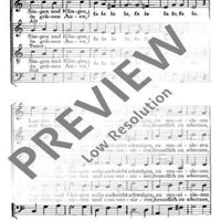 Tanzen und Springen - Choral Score