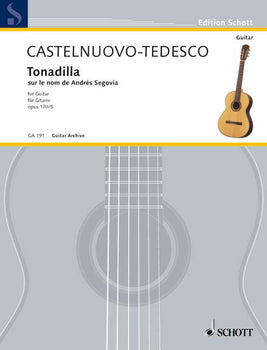 Tonadilla auf den Namen von Andrés Segovia