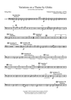 Variations on a Theme by Glinka for Solo Oboe and Wind Band - String Bass