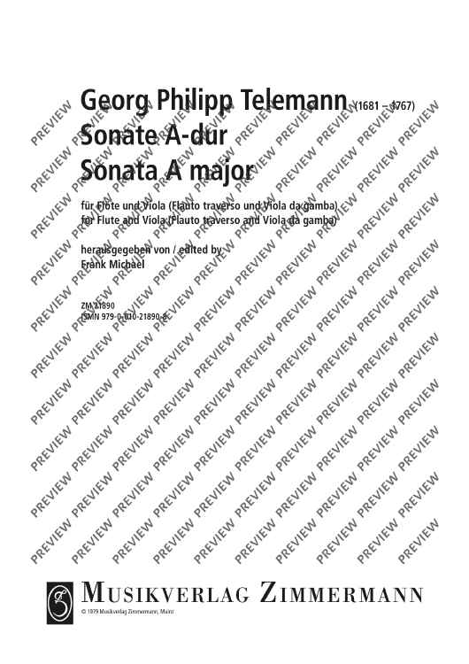 Sonata A Major