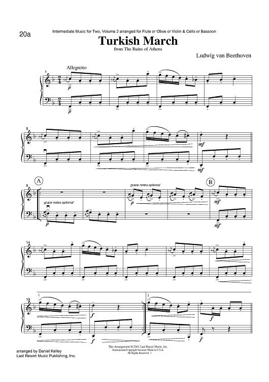 Turkish March - from The Ruins of Athens