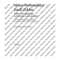 Jandl cycle - Choral Score