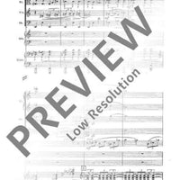 Musik für 7 Saiteninstrumente - Full Score