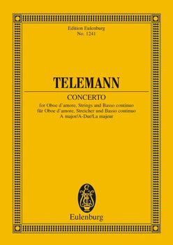 Concerto A Major - Full Score