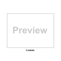 Suonata prima Per Mandolino e Cembalo - Harpsichord Score