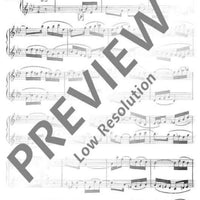 Six Etudes - Performing Score