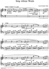 Song Without Words