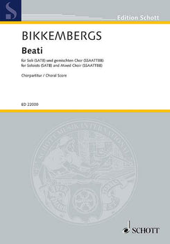 Beati - Choral Score