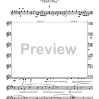 Sonata for Euphonium and Piano "Child's Play" - Euphonium BC/TC