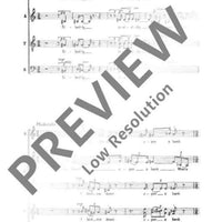 Five Poems and An Epigram of William Blake - Score