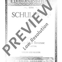 Chant de la Berceuse