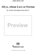 All ye, whom Love or Fortune - No. 14 from "First Book of Airs, Part 2"