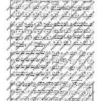 String Quartet in G minor - Score and Parts