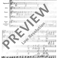 Madrigale - Choral Score