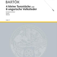 4 Easy Dance Pieces / 6 Hungarian Folksongs - Score