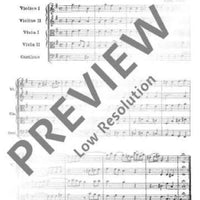 Cantata no. 4 - Full Score