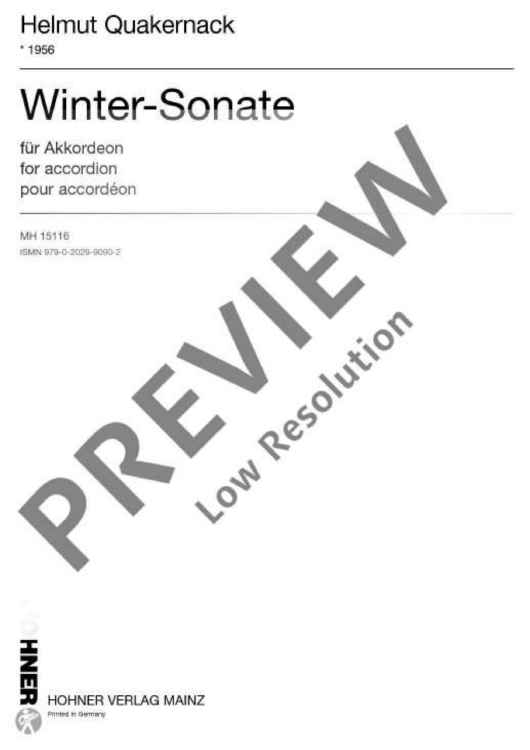 Winter-Sonate