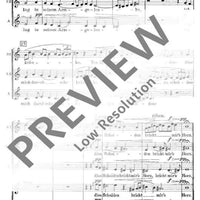 Lieder nach alten Texten - Choral Score