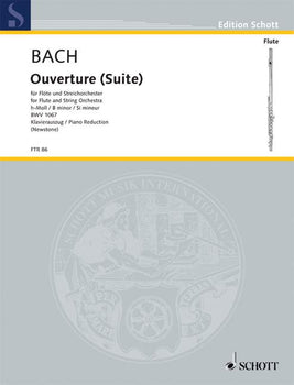 Overture (Suite) No. 2 in B minor - Piano Score With Solo Part