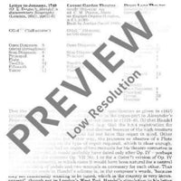 Organ concerto No. 6 B major - Full Score