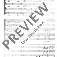 Wir haben dir Klatsch auf Geklatsche gemacht - Choral Score