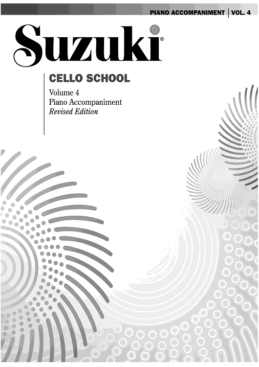 Suzuki Cello School, Volume 4 - Piano Accompaniment