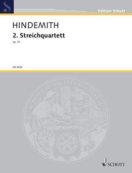 2nd String Quartet F Minor - Full Score