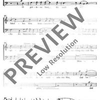 Vier Gedichte - Choral Score