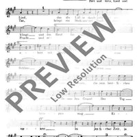 An der schönen blauen Donau - Tenor