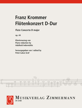 Concerto D Major - Piano Score With Solo Part