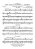 Five Dances for Five Clarinets - Euphoniums TC/BC
