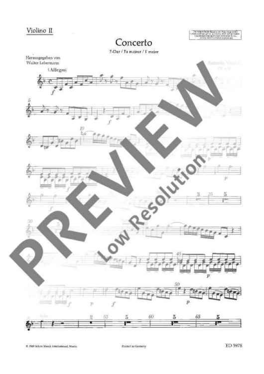 Concerto F Major - Violin 2 Rip.