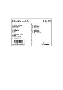 Zigeunerlieder - Set of Parts