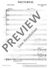 Nocturnal - Choral Score