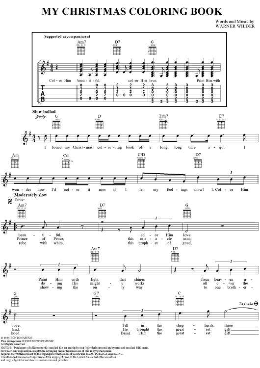 My Christmas Coloring Book