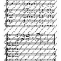 Zwei Männerchöre - Score (also Performing Score)
