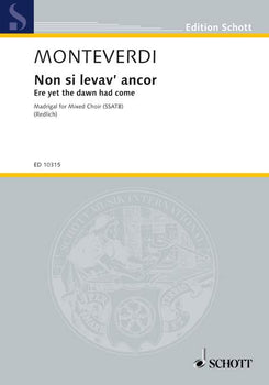 Madrigale - Choral Score