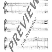 Little Duets of Old Masters - Performing Score