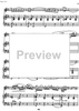 Three Pieces for Violin and Piano. No. 3. Melody - Score