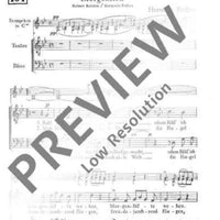Morgenlied - Choral Score