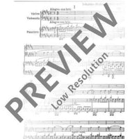 Piano Trio B major - Full Score