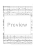 Concerto No. 1 for Organ and Brass Quintet - Score