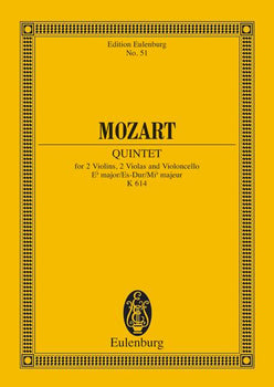 String Quintet Eb major - Full Score